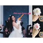 JISOO舞蹈戒指花 JISOO SOLO FLOWER玫瑰戒指花 玫瑰花朵指環手指花舞臺表演道具網紅拍照寫真花苞戒指花