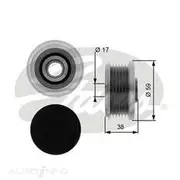 Gates Alternator Pulley - OAP7077