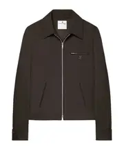 Courrèges Signature Retro Twill Jacket IT44,IT48,IT46 cedar palm