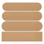 Multi Size 2mm Thick Adhesive Cork Sheets, 80 Pcs Squares Round