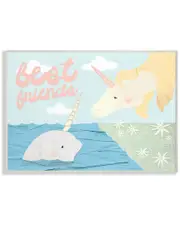The Kids Room by Stupell Best Friends Narwhal