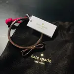 KATE SPADE 蝴蝶結玫瑰金手環🎀