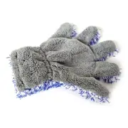 Double Sided Car Washing Mitts Dusting Microfiber Gloves Rag