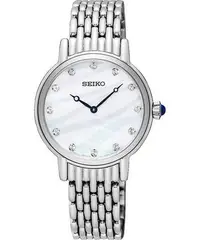 在飛比找Yahoo!奇摩拍賣優惠-SEIKO 精工 高級經典晶鑽女錶(SFQ807P1)-29