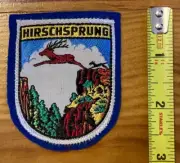 Hirschsprung Germany souvenir patch - new - free shipping