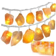 Himalayan Salt Light String for Bedroom with 20 Rock,11.5ft USB Powered A