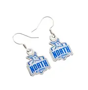 North Melbourne Kangaroos Colour Logo Earrings