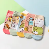在飛比找蝦皮購物優惠-夏天花園 日本 san-x可愛sumikko短襪 可愛白熊企