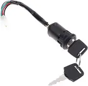 Ignition Key Switches 50cc-250cc ATV Motorcycle with Wire Start Switch Door Locks Beach Bike Male Ignition Key Switch 1 Set Ignition Barrel Key Switch