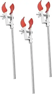 iplusmile 3Pcs Laboratory Flask Clamp Finger Shape Clips for Securely Holding and Bottom Flasks Scientific Experiments Material