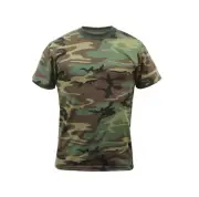 KIDS Rothco Camo Tactical T-Shirt Military Army Camouflage Short Sleeve