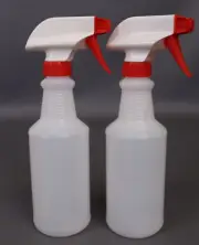 Empty Spray Bottles - Adjustable Spray Bottles, (16oz/2Pack)