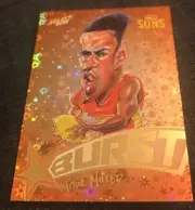 2018 AFL Select Footy Stars Orange Starburst TOUK MILLER Suns SP32 Starter