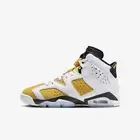 Air Jordan 6 Retro GS Yellow Ochre White Sneakers Size 6Y / 7.5W BNIB 384665-170