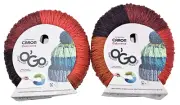 Yarnspirations Caron Colorama Tangle Free O'Go Quick Start Wine Time Bulky
