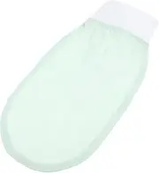 Mud Bath Towel Net Scrub Gloves Exfoliating Abrasive Dead Skin Removal Glove Scrub Mitt Exfoliating Body Wash Cleaning Flushable Dryer Remove Plant Wipe Mitts Hand Light Green Silk