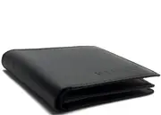 HAARLEM Men LEER 25140 Leather Wallet Black