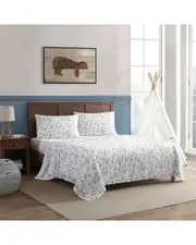 Eddie Bauer Big Foot Hiking Trip Ultra Soft Sheet Set