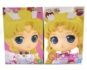 Q posket Sailor Moon Eternal A & B figure set BANDAI 100% Authentic
