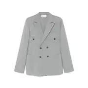 [The Editor] The Editor Mélange-effect Blazer 50 IT GREY