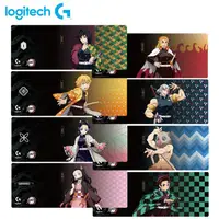 在飛比找蝦皮購物優惠-羅技 鬼滅 Logitech G聯名款 全區桌墊 大滑鼠墊 