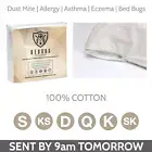 100% Cotton, Allergy, Dust Mite, Bed Bug, Quilt Cover | Protector | Encasement