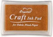 Daiilg Rubber Stamp Ink pad Stamp inkpad Ink Pad - Gold