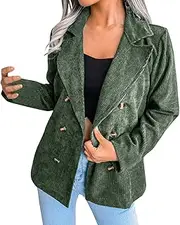 [WAJCSHFS] Coats for Women Trendy Dress Jackets with Pocket Lightweight Jackets Full Zip Sports Cardigan Outwear