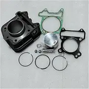 Motorcycle Cylinder Kit With Piston Pin Gaskets Bore Big Bore Kit for Mojito 125 RY Sportcity One SR 125 ​Piaggio Zip(Original 125cc 57mm)