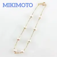 在飛比找蝦皮購物優惠-Mikimoto 手環 手鍊 珍珠 18k 日本直送 二手