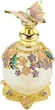 Cabilock Middle Eastern Vintage Perfume Bottle Elegant Adornment for Essential Oils Fragrance Storage Travel Friendly Fine Craftsmanship