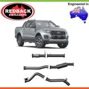 Redback Extreme Duty Exhaust To Suit FORD RANGER PX TDCi Bi-Turbo 4x4 2.0L 4Cyl
