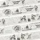 知音Jean 迪士尼Disney 100週年限定紙膠帶-米奇(淺)