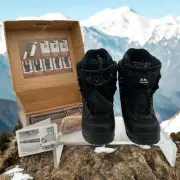 North wave Snowboard Boots Freedom Lady SL Black/Gray Sz 6.5 READ