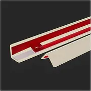 Edge Protector, PVC Corner Guard Edge Protector,2.5/3.6/4.5cm Wide Self Adhesive Wall Corner Protector,89 Angle Edging Trim Strips for Walls Cabinets