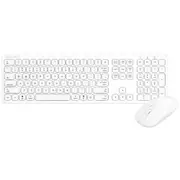 Bonelk KM-447 Bluetooth/RF Keyboard & Mouse Combo - White Slim [ELK-61014-R]