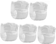 Abaodam 5Pcs Washable Cloth Diapers for Newborns Reusable Nappy Pants Soft Breathable Material Lightweight Design for Day Night Use
