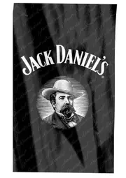 Jack Daniels Mr Jack Daniels Old No. 7 Tennessee Whisky design Cape Wall Flag Banner Sign