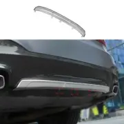 Rear Bumper Strip Protector For BMW 5 Series Cover Trim Silver Aluminum 2018-22 (for: BMW)