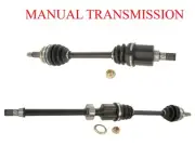 CV Axles For Front Wheel Drv 07-15 Mini Cooper Manual Trans Turbo 31608605467 66 (for: Mini)