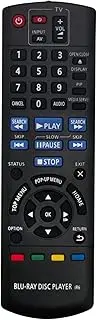 VINABTY N2QAYB000577 Remote Control Replace for Panasonic Blu-ray Player DMP-BD75 DMP-BD75EB DMP-BD75EB-K DMP-BD75EE-K DMP-BD75EF-K DMP-BD75EG-K