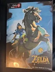 Legend of Zelda: Breath of the Wild Hero Rides 1000 Piece Puzzle Gamestop
