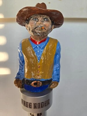 Chicago Brewing co beer tap handle Pale Rider