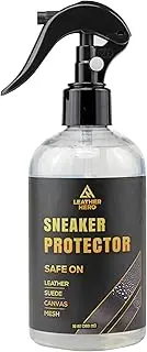 [Leather Hero] Shoe Protector Spray - Waterproof Spray for Shoes(10oz) White Shoe Water and Stain Repellent Spray Sneaker Protector Spray for Canvas, Mesh, Leather, & Vinyl, Clear