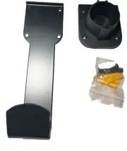 Wall-Mount EV Charger Connector Holder Dock for SAE J1772 EVSE Electric Vehicle