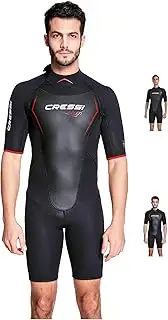 Cressi Altum Wetsuit Man 3 mm - One-Piece or Shorty Wetsuit for Men