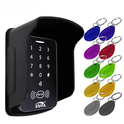 RFID Access Control Keypad Card Reader125KHz for System Intercom DoorLock Opener