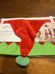 Hallmark Small Elf Apron And Hat Set For Kids