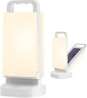 Lepwings Camping Lantern, solar Lanterns, 6000mAh Rechargeable Light 2-in-1 Dimmable Outdoor Waterproof Gear with USB Charging – lanterns for power outages Hurricane, Hiking, Fish, Emergency, and Home
