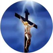 Slipmat Slip Mat Pad Felt for any 12" Turntable LP DJ Record Player CRUCIFIX BL